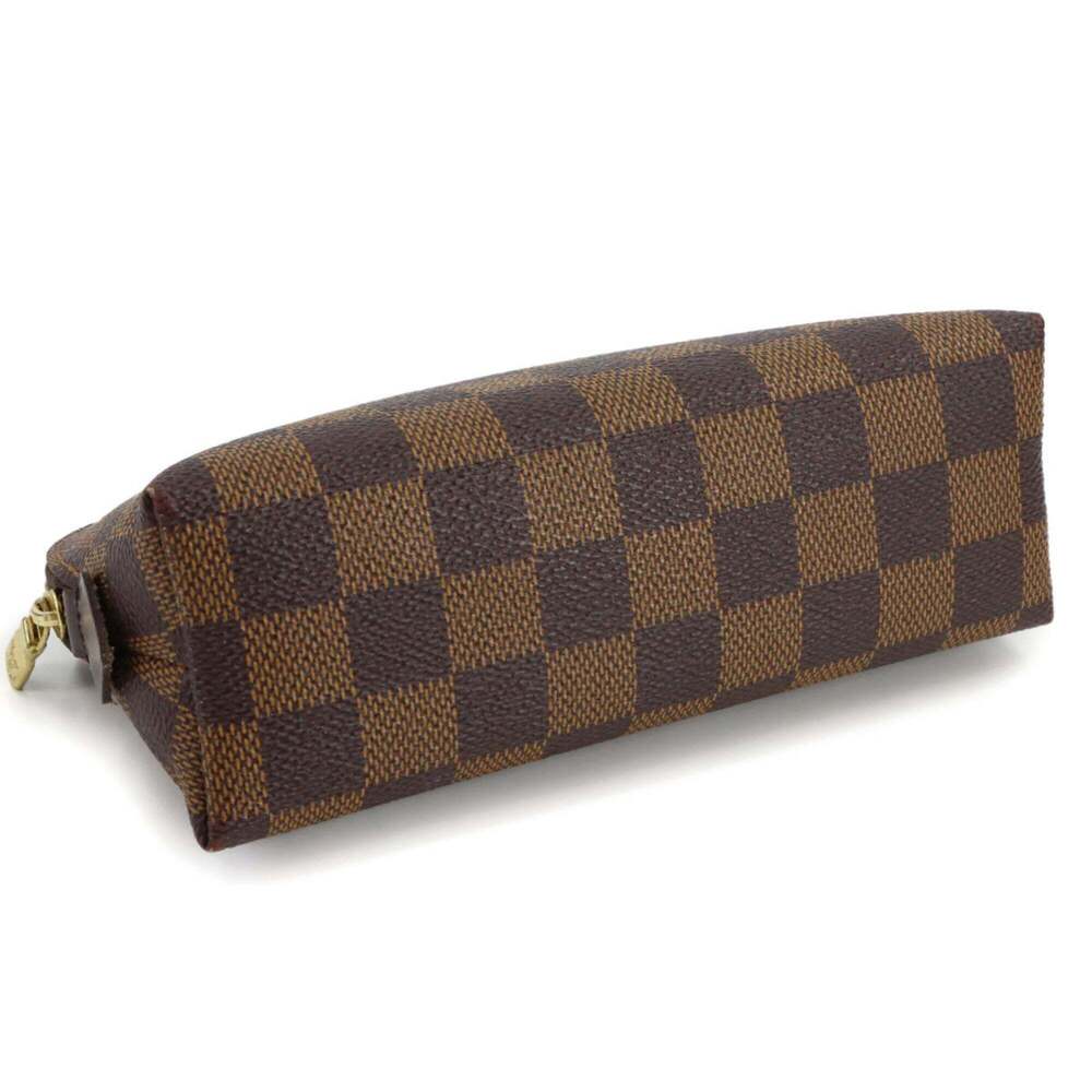 LOUIS VUITTON Brown Damier Pochette Pouch - Picture 4 of 8